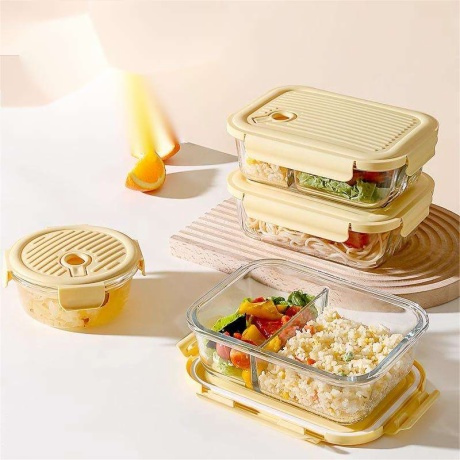 High-quality glass lunch boxes